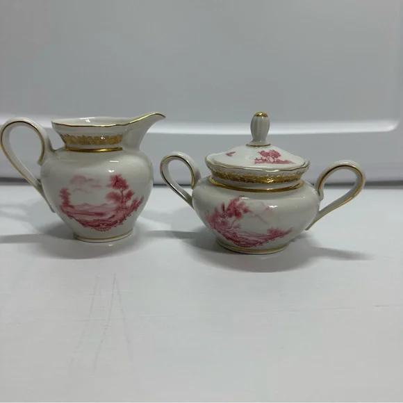 Vintage Winterling Bavaria Germany coffee/Tea set 14 pc set gold trim. - Picture 5 of 15